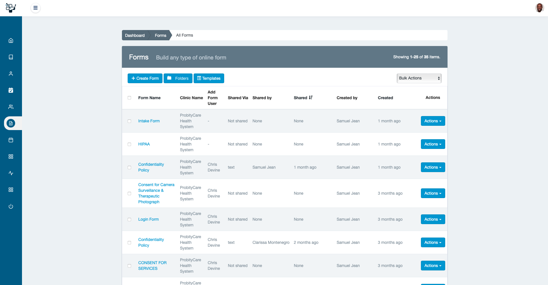 easy-to-use Form Builder allows you to create custom forms for surveys, registrations, and feedback