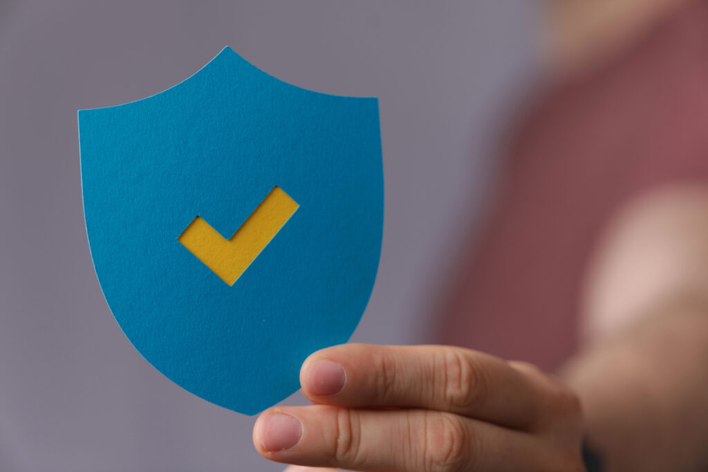 Secure And Compliant With HIPAA shield